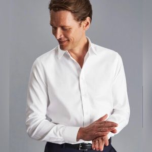 charles tyrwhitt super slim fit white button down